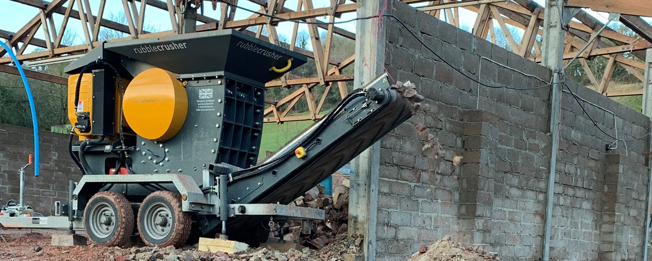 Concrete Crusher for Hire