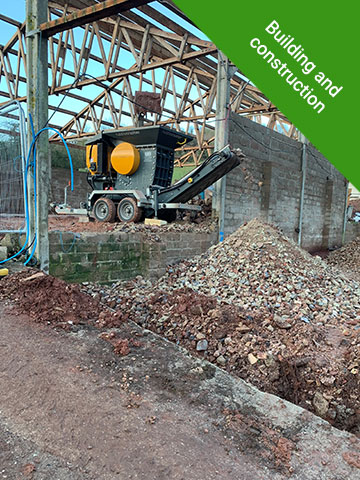 Concrete Crusher Hire Devon and the South West